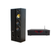TagaHarmony TAV-506F v.2 (ΖΕΥΓΟΣ)+HTA-800Β Hybrid Amplifier BT / MM Phono / 24bit 192kHz DAC - Black