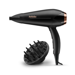 Babyliss Turbo Shine D570DE Πιστολάκι Μαλλιών 2200W με φυσούνα