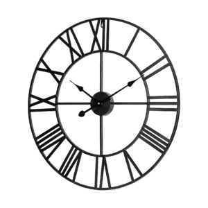 Teesa TSA0039 Ρολόι τοίχου 60cm Αθόρυβο Αλουμίνιο