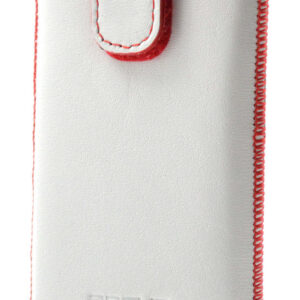 Θήκη Protect Ancus για Samsung A3 A300F Lenovo S750 and Xperia Z3 Z5 Old Leather Λευκή με Κόκκινη Ραφή