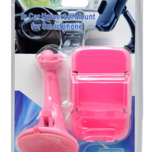 Βάση Στήριξης Αυτοκινήτου Ancus Universal Ρόζ για Smartphone 4'' έως 5.7''