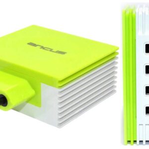 Φορτιστής Ταξιδίου Ancus Multi Charger 4 Usb 4.2A Λευκό - Πράσινο