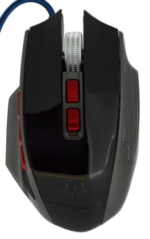 Ενσύρματο Ποντίκι Lanhear 9D Mechanical Gaming Mouse με 9 Πλήκτρα και 4000 DPI Μαύρο