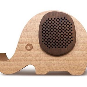 Φορητό Ηχείο Bluetooth Maxton MX30 3W RMS Καφέ με Βάση Στήριξης Κινητού, Audio-in