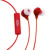 Hands Free Maxcom Soul Stereo Earphones 3.5mm Κόκκινα με Μικρόφωνο και Πλήκτρο Απάντησης/Σίγασης