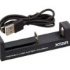 Φορτιστής Μπαταριών Βιομηχανικού Τύπου Xtar MC1 USB, 1 Θέσης με Ένδειξη Φόρτισης για Μπαταρίες από 10440 έως 22650