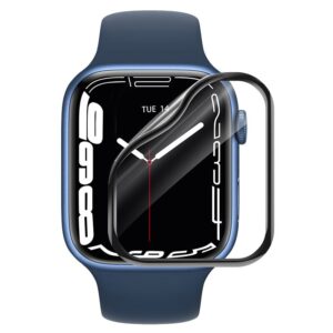 Tempered Glass Hoco A30 0.15mm 9H 3D Hot bending 41mm για iWatch Series7 Μαύρο
