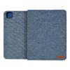 Θήκη Book Fabric Ancus για Apple iPad Air 2022 10.9" Μπλε