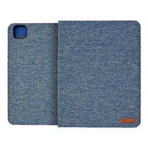 Θήκη Book Fabric Ancus για Apple iPad Air 2022 10.9" Μπλε