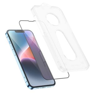 Tempered Glass Hoco A33 9Η Full Screen Protection 0.33mm Apple iPhone 14 Plus 13 Pro Max με Οδηγό Εύκολης Τοποθέτησης