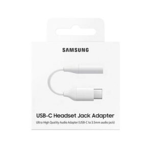 Αντάπτορας Samsung USB-C σε 3.5mm Θηλυκό EE-UC10JUWEGUS Λευκό
