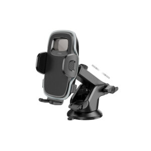 Βάση Στήριξης Αυτοκινήτου Hoco H15 Fair Console με Δυνατότητα Επέκτασης Βραχίονα Περιστρεφόμενη 360°  Μαύρη για Συσκευές 4.5"-7"