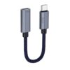 Αντάπτορας  Hoco UA29A USB-C σε Lightning 3.0A 15cm Braided Μπλε