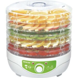 Αποξηραντής Τροφίμων Sencor SFD 790WH 5 Επιπέδων 250W Λευκός