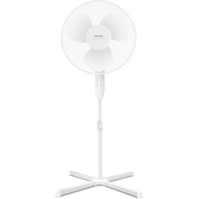 Ανεμιστήρας Δαπέδου Sencor SFN 4010WH 40W 3 Ταχυτήτων Διαμέτρου 40cm Λευκός