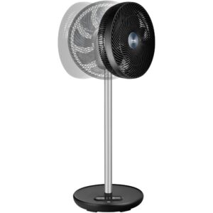 Ανεμιστήρας Δαπέδου Sencor SFN 3040BK 26W 8 Ταχυτήτων Διαμέτρου 30cm  και 4 Επιλογές Λειτουργίας και Έλεγχο μέσω App Μαύρος