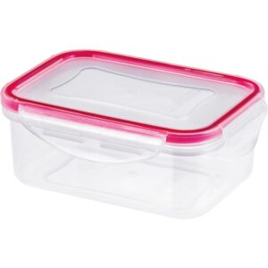 Δοχείο Φαγητού Πλαστικό με Clip Κατάλληλο για Φούρνο Μικροκυμάτων 400ml Lamart LT6006 Διαφανές