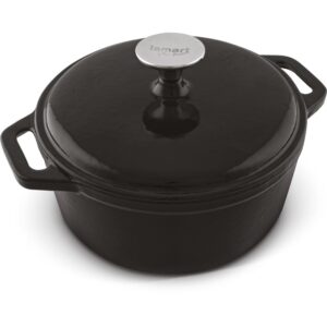 Κατσαρόλα IRON από Μαντέμι 21,5cm 2,3lt Lamart LT1208 Μαύρο