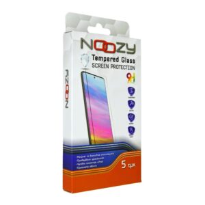 Tempered Glass Noozy 9H 0.33mm για Apple iPhone 15 / 15 Pro Full Glue Σετ 5τεμ.