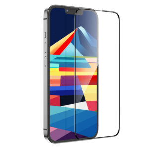 Tempered Glass Hoco A12 Plus Nano 3D Full Screen Edges Protection 9H με Μαύρο Περίγραμμα για Apple iPhone 15 Plus / 16 Plus