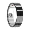 Smart Ring Maxcom mRing MR100 No.12 (Εσωτερική Διάμετρος 21.7mm) IP68 με Μετρητή Παλμών, Ύπνου, Θερμίδες, Βήματα Μαύρο