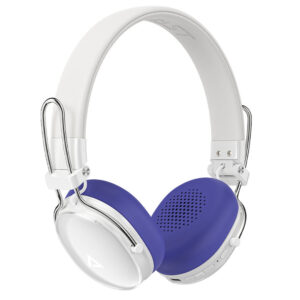 Wireless Ακουστικά Hi-Fi Stereo Acefast H7 500mAh v5.4 35db ANC IP54 Fast Charge Λευκά με Memory Foam 7 Διαφορετικών Χρωμάτων Μαξιλαράκια και Θήκη