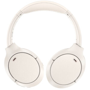 Wireless Ακουστικά Hi-Fi Stereo Acefast H6 30dB ANC USB-C Fast Charging AUX 500mAh v5.3 IPX4 Λευκά με Memory Foam Μαξιλαράκια και Θήκη