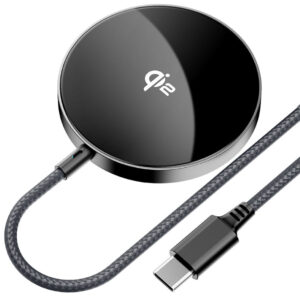 Ασύρματος Φορτιστής Acefast E24 15W Συμβατός με MagSafe και Qi2 Ασύρματη Φόρτιση Μαύρος