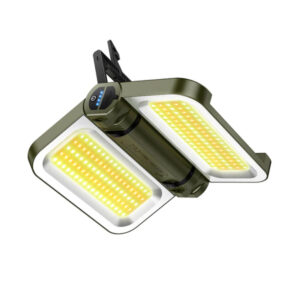 Φωτιστικό LED Εξωτερικού Χώρου Hoco DL22 με Ηλιακό Συλλέκτη, Αναδιπλούμενο. 2400 Lumens, Ρυθμίσεις Φωτεινότητας και Θερμοκρασίας Φωτός