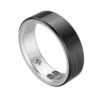 Smart Ring Maxcom mRing MR200 No.13 (Εσωτερική Διάμετρος 22.3mm) IP68 με Μετρητή Παλμών, Ύπνου, Θερμίδες, Βήματα Μαύρο