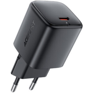 Φορτιστής Ταξιδίου Acefast A119 Mini Fast Charging USB-C PD45W 3A GaN Μαύρος
