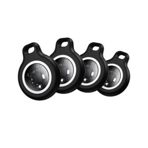 Συσκευή Εντοπισμού Hoco E91 Tiger για Συσκευές iOS Συμβατή με Apple Find My Tracker Λευκή  (4 Pack)