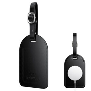 Hoco E91H Tiger Anti-Lost Device Ετικέτα Βαλίτσας Μόνο για iOS Συμβατό με Apple Find My Network με Ασύρματη Φόρτιση