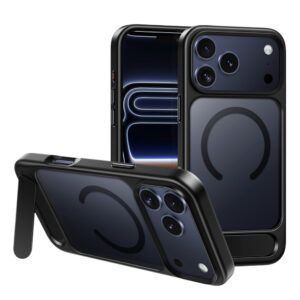 Θήκη Hoco Premium Vip Magsafe για Apple iPhone 17 Pro Max με Ενσωματωμένο Stand Μαύρη