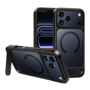 Θήκη Hoco Premium Vip Magsafe για Apple iPhone 17 Pro με Ενσωματωμένο Stand Μαύρη