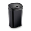 Κάδος Απορριμμάτων απο Ανοξείδωτο Ατσάλι με Φωτοκύτταρο 30lt SENSOR Lamart LT8111 Μαύρος