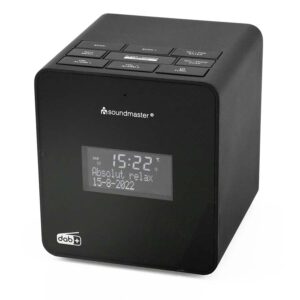Soundmaster UR109SW Ραδιορολόι DAB+/FM με λειτουργία εγγραφής για μεμονωμένες κλήσεις αφύπνισης