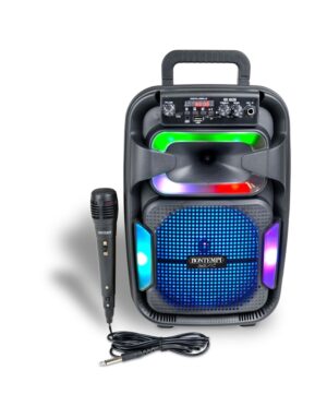 BONTEMPI 49 1030 ασύρματο ηχείο  bluetooth 120 watt με μικρόφωνo,TWS λειτουργία