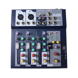 LUCKY TONE F4-USB Κονσόλα Mίξης ΄Hχου 4 Kαναλιών