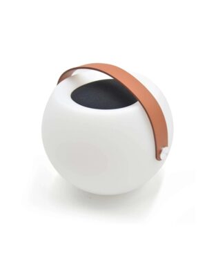 SOUND CRUSH TRIG White Aσύρματο ηχείο Bluetooth 5W και Φωτιστικό.