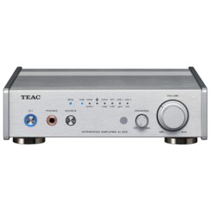 TEAC AI-303 USB DAC και Oλοκληρωμένος Eνισχυτής Aσημένιο