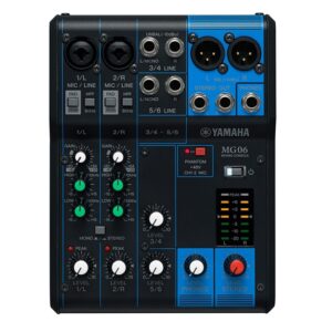 YAMAHA MG-06 Aναλογική Kονσόλα