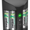 Φορτιστής Μπαταριών Energizer ACCU Recharge PRO για AA/AAA με 4 ΑΑ 2000mAh Μπαταρίες