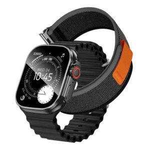 Smartwatch Hoco Y42 Ultra IP67 TFT Οθόνη 2.1" 260mAh v5.3 με Διάρκεια Μπαταρίας 5-7 Ημέρες Δυνατότητα Κλήσεων και Δεύτερο Λουράκι Μαύρο