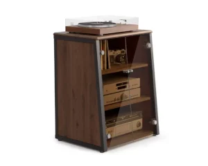 Eiffel V2 AS07 Enclosed HIFI Rack - Καρυδιά(Walnut)