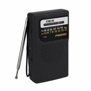 CMiK MK-9 Φορητό ραδιόφωνο τσέπης USB-C, AUX, 2xAA, ενσωματωμένη μπαταρία