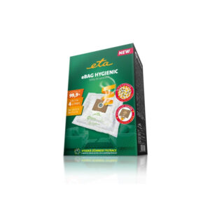 ETA eBAG HYGIENIC 9600 68010 Σακούλες 4lt Ηλεκτρικής σκούπας-5τεμ με υγειονομικό κλείσιμο+φίλτρο