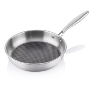 ETA Honeycomb 292990000 Τηγάνι 28cm από ανοξείδωτο ατσάλι 18/10 για όλες τις εστίες & φούρνο