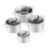 Set of dishes ETA Honeycomb 1929 90000 inox