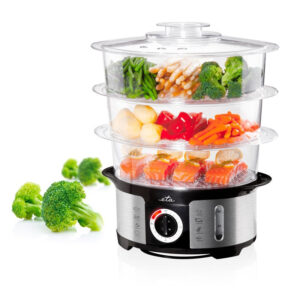 ΕΤΑ Steampot Ατμομάγειρας 3ων επιπέδων 12 λίτρων 1000W